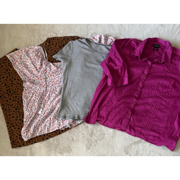 Lot Of 2X, XXL,‎ 2X Women's Tops Emery Rose, Old Navy, ana, Maggie Barnes - Picture 1 of 15